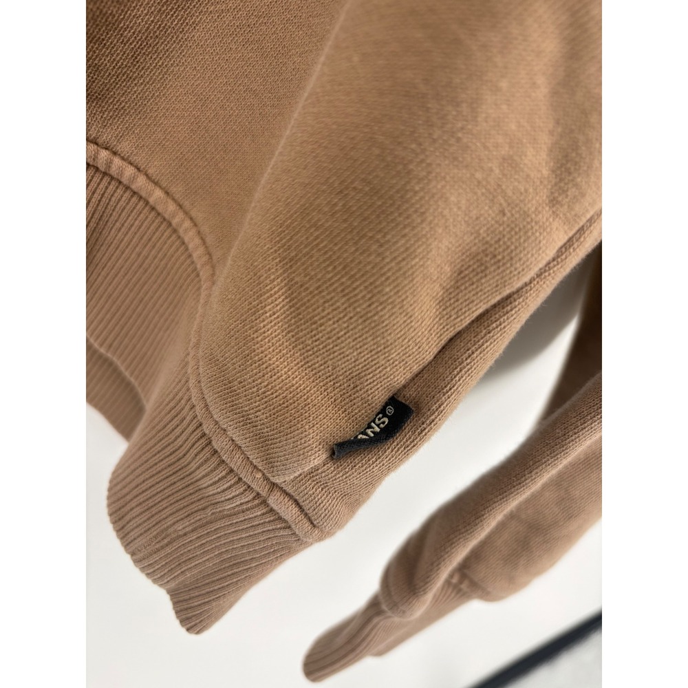 Vans Sweatshirt Mens Small Tan Brown Snake Skull Graphic Crewneck Pullover S - Picture 3 of 9